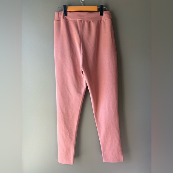 Revamped, size M, blush skinny pants, pockets, belted, soft, stretchy waist - Picture 7 of 9